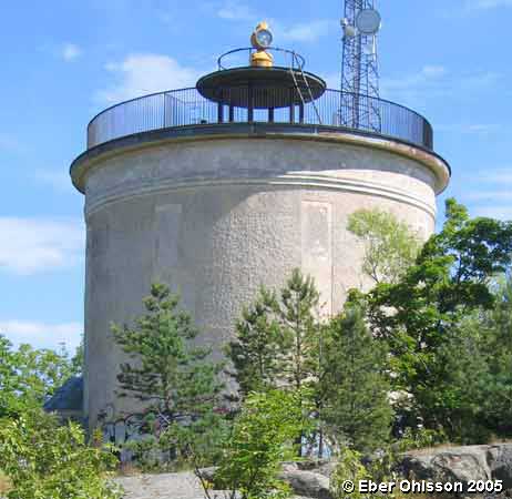 Beacon 143 Norrtlje, on water tower